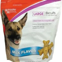 Master Paws® Milk Biscuits For Large Breed Dogs 4 Lb