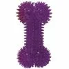 Master Paws® Medium Squeaker Bone Dog Toy - Assorted -Master Paws Sales Store 2530626 70205 Purple 2