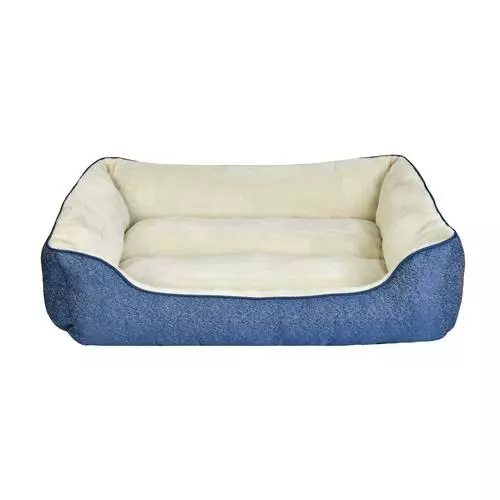 Master Paws® 36" X 27" Rectangular Cuddler Dog Bed - Assorted Colors 3 Master Paws® 36" X 27" Rectangular Cuddler Dog Bed - Assorted Colors
