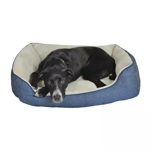 Master Paws® 36" X 27" Rectangular Cuddler Dog Bed - Assorted Colors 4 Master Paws® 36" X 27" Rectangular Cuddler Dog Bed - Assorted Colors - Image 2