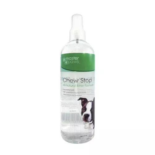 Master Paws™ Dog Chew Stop All-Natural Bitter Spray - 16 Oz 3 Master Paws™ Dog Chew Stop All-Natural Bitter Spray - 16 Oz