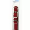 Master Paws® Adjustable Red Nylon Dog Collar - Medium -Master Paws Sales Store 2533348 MD Col RD