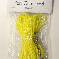 Master Paws® 25' Yellow Poly Cord Dog Lead