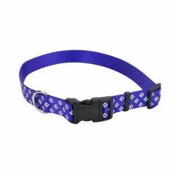 Master Paws® Blue Reflective Adjustable Dog Collar - Small