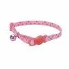 Master Paws® 3/8" Fashion Pink Dot Adjustable Breakaway Cat Collar -Master Paws Sales Store 2533916 P SF1