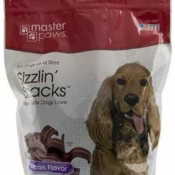 Master Paws® Sizzlin' Snacks® Bacon Flavor Dog Treats - 40oz