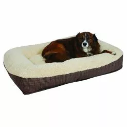 Master Paws® 36" X 27" Large Bolster Dog Bed - Assorted Colors -Master Paws Sales Store 2538006a P AP