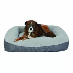 Master Paws® 36" X 27" Large Bolster Dog Bed - Assorted Colors -Master Paws Sales Store 2538006b P AP