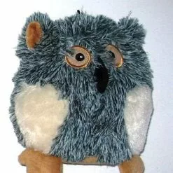 Master Paws® Gray Animal Plush Dog Toy - Assorted Styles 7 Master Paws® Gray Animal Plush Dog Toy - Assorted Styles -Master Paws Sales Store 2538141Owl