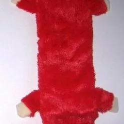 Master Paws® Plush Dog Toy With Crinkle - Assorted -Master Paws Sales Store 2538144Red