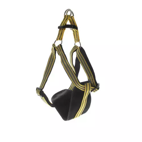 Master Paws® Adjustable Yellow Reflective Dog Harness - Large 3 Master Paws® Adjustable Yellow Reflective Dog Harness - Large