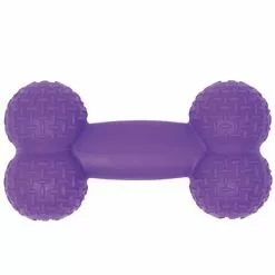 Master Paws® High Impact Rubber Feeder Bone Dog Toy - 8.5"