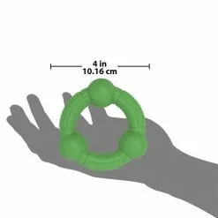 Master Paws® Diamond Grip Ring Dog Toy - 4" -Master Paws Sales Store 575516 3