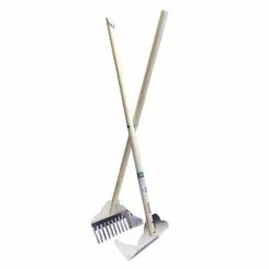 Master Paws™ 34" Scissors Tray & Rake Pet Waste Scooper